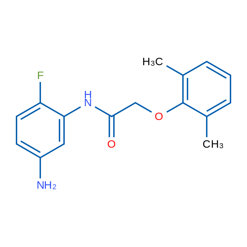 N-(5-Amino-2-fluorophenyl)-2-(2,6-dimethylphenoxy)acetamide 1g
