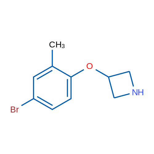 3-(4-Bromo-2-methylphenoxy)azetidine 1g