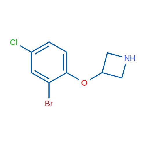 3-(2-Bromo-4-chlorophenoxy)azetidine 1g