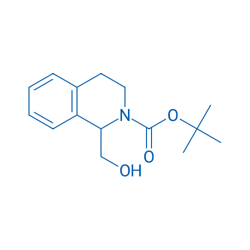 tert-Butyl 1-(hydroxymethyl)-3,4-dihydroisoquinoline-2(1H)-carboxylate 250mg