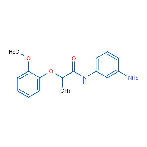 N-(3-Aminophenyl)-2-(2-methoxyphenoxy)propanamide 1g