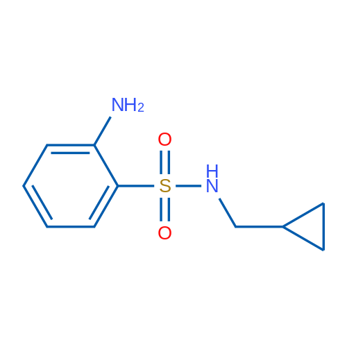 2-Amino-N-(cyclopropylmethyl)benzenesulfonamide 5g