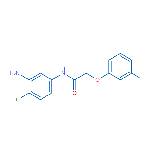 N-(3-Amino-4-fluorophenyl)-2-(3-fluorophenoxy)acetamide 5g