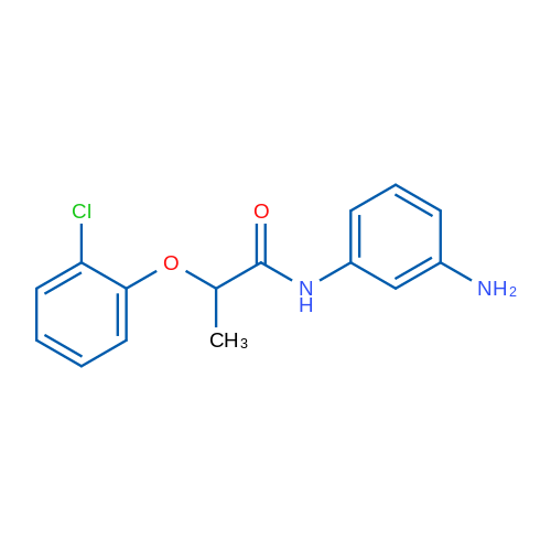 N-(3-Aminophenyl)-2-(2-chlorophenoxy)propanamide 5g
