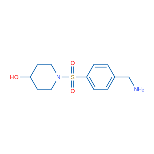1-[4-(Aminomethyl)benzenesulfonyl]piperidin-4-ol 1g