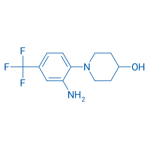 1-(2-Amino-4-(trifluoromethyl)phenyl)piperidin-4-ol 1g