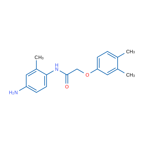N-(4-Amino-2-methylphenyl)-2-(3,4-dimethylphenoxy)acetamide 1g