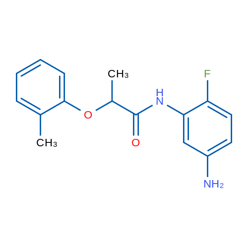N-(5-Amino-2-fluorophenyl)-2-(o-tolyloxy)propanamide 5g