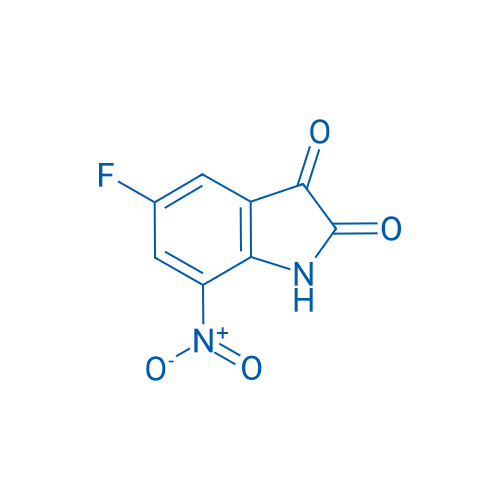 5-Fluoro-7-nitroindoline-2,3-dione 250mg
