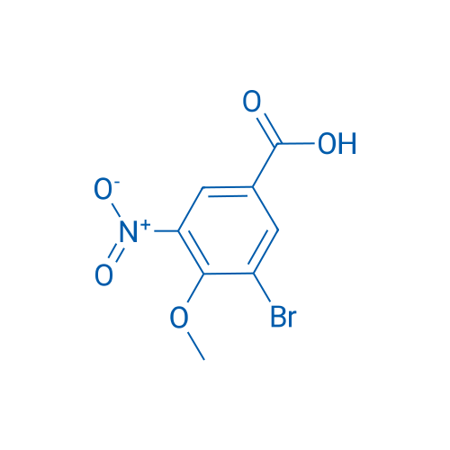 3-Bromo-4-methoxy-5-nitro-benzoic acid 5g