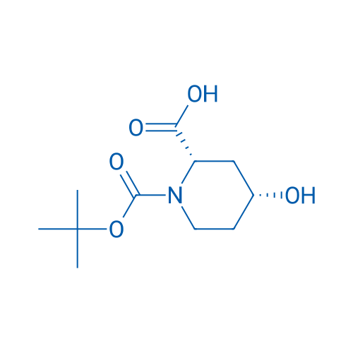 (2S,4R)-4-Hydroxypiperidine-2-carboxylic acid, N-BOC protected 5g
