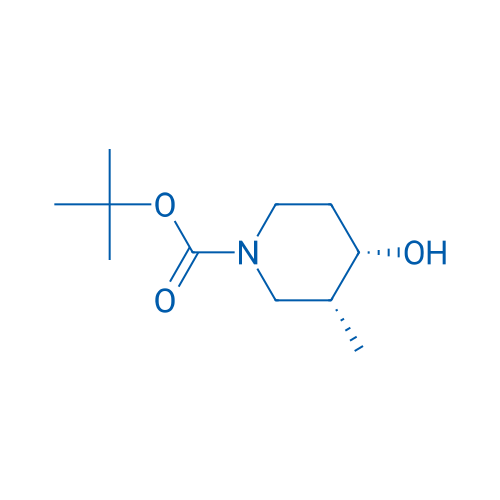 rel-(3R,4S)-tert-Butyl 4-hydroxy-3-methylpiperidine-1-carboxylate 250mg