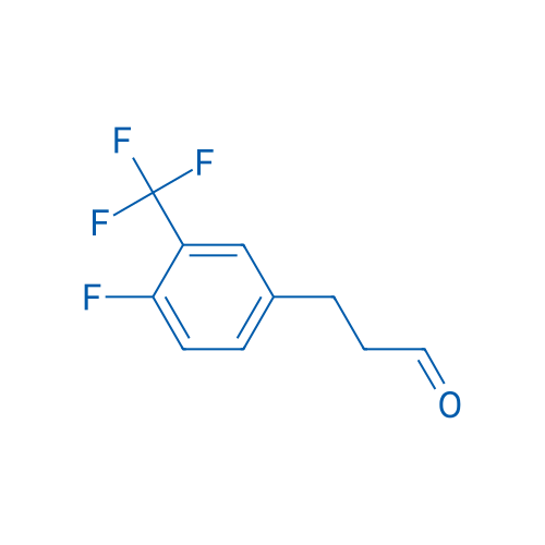 3-(4-Fluoro-3-(trifluoromethyl)phenyl)propanal 5g