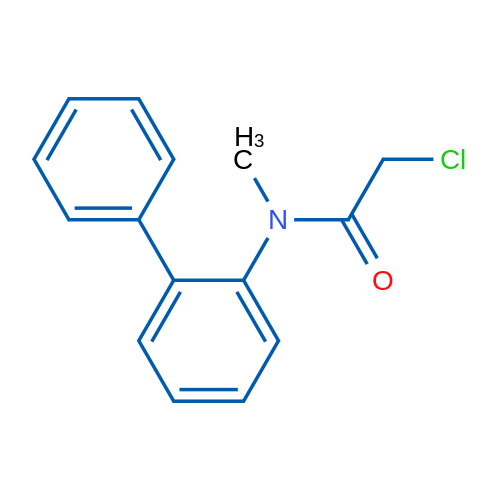 N-(biphenyl-2-yl)-2-chloro-N-methylacetamide 250mg