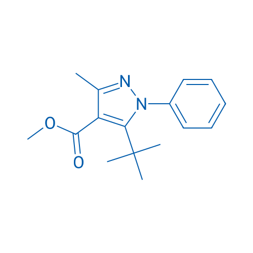 MEthyl 5-tert-butyl-3-methyl-1-phenyl-1h-pyrazole-4-carboxylate 1g