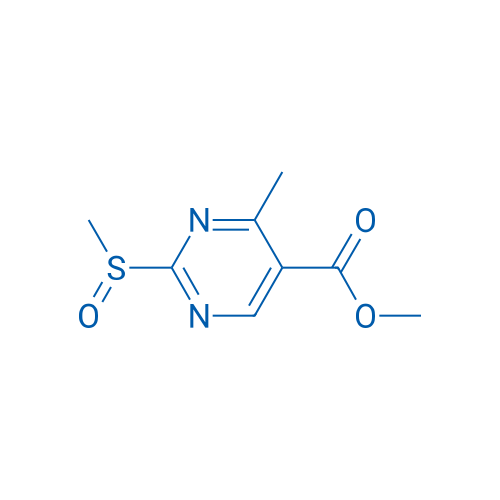 Methyl 2-methanesulfinyl-4-methylpyrimidine-5-carboxylate 1g