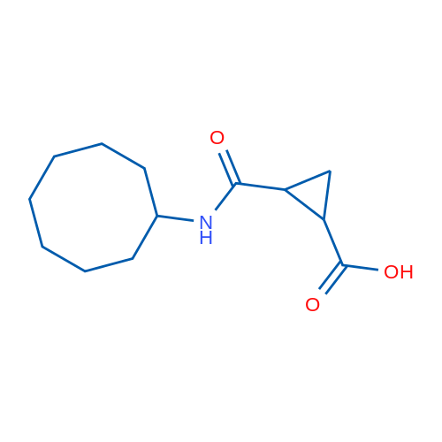 2-(Cyclooctylcarbamoyl)cyclopropane-1-carboxylic acid 1g