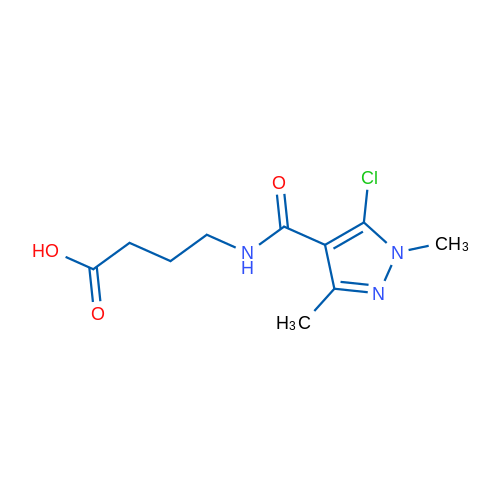 4-[(5-Chloro-1,3-dimethyl-1H-pyrazol-4-yl)formamido]butanoic acid 1g