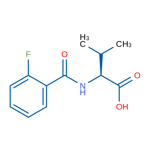(2S)-2-[(2-Fluorophenyl)formamido]-3-methylbutanoic acid 5g