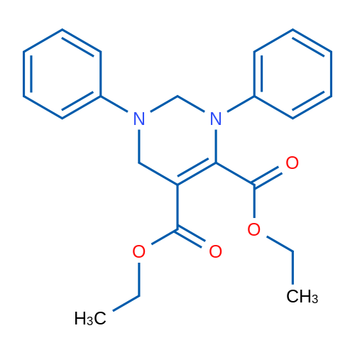 Diethyl 1,3-diphenyl-1,2,3,6-tetrahydropyrimidine-4,5-dicarboxylate 1g