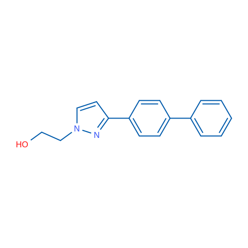 2-(3-{[1,1'-biphenyl]-4-yl}-1H-pyrazol-1-yl)ethan-1-ol 2mg