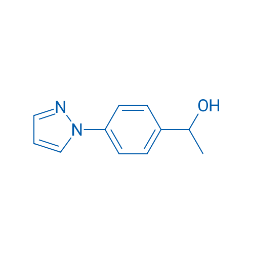 1-[4-(1H-Pyrazol-1-yl)phenyl]ethan-1-ol 100mg