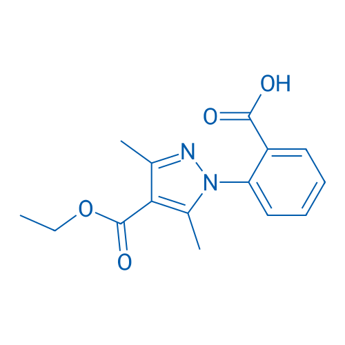 2-[4-(Ethoxycarbonyl)-3,5-dimethyl-1H-pyrazol-1-yl]benzoic acid 1g