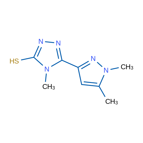 5-(1,5-Dimethyl-1H-pyrazol-3-yl)-4-methyl-4H-1,2,4-triazole-3-thiol 1g