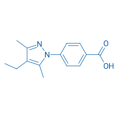 4-(4-Ethyl-3,5-dimethyl-1H-pyrazol-1-yl)benzoic acid 1g
