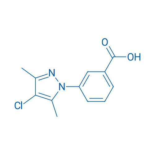 3-(4-Chloro-3,5-dimethyl-1H-pyrazol-1-yl)benzoic acid 5g
