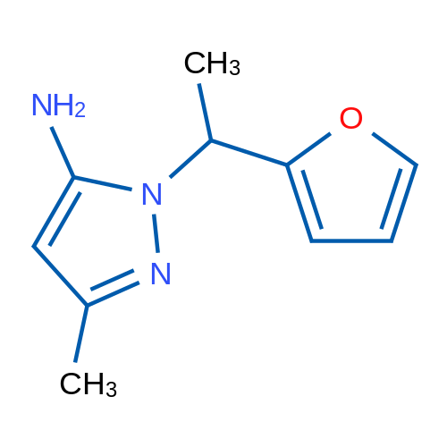 1-(1-(Furan-2-yl)ethyl)-3-methyl-1H-pyrazol-5-amine 5g