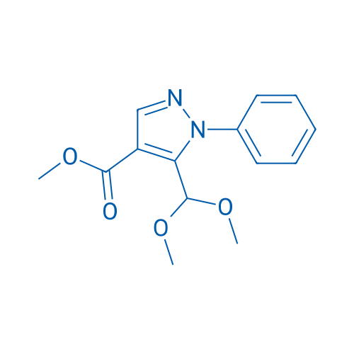 Methyl 5-(dimethoxymethyl)-1-phenyl-1H-pyrazole-4-carboxylate 5g