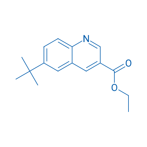 Ethyl 6-(tert-butyl)quinoline-3-carboxylate 250mg