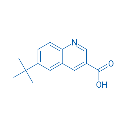 6-(tert-Butyl)quinoline-3-carboxylic acid 250mg