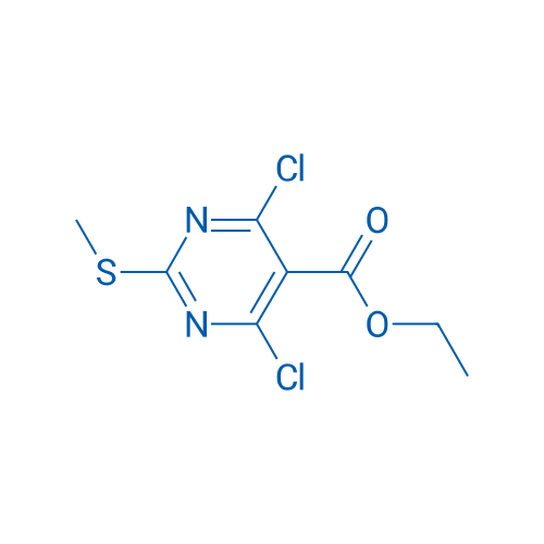 Ethyl 4,6-dichloro-2-(methylthio)pyrimidine-5-carboxylate 10g