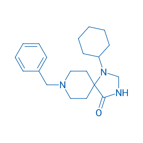 8-Benzyl-1-cyclohexyl-1,3,8-triazaspiro[4.5]decan-4-one 1g