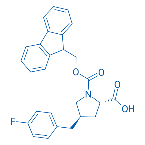 Fmoc-trans-4-(4-F-Bzl)-Pro-OH 1g
