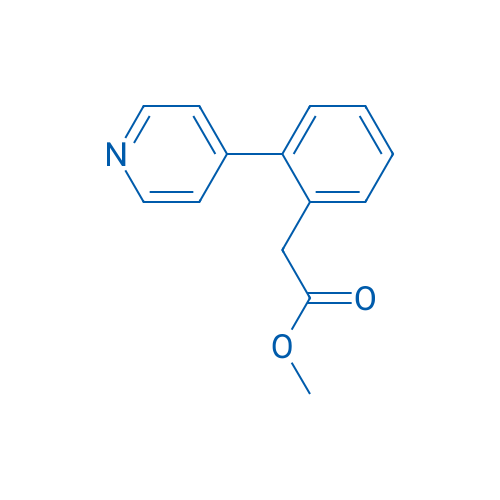 Methyl 2-(2-(pyridin-4-yl)phenyl)acetate 5mg