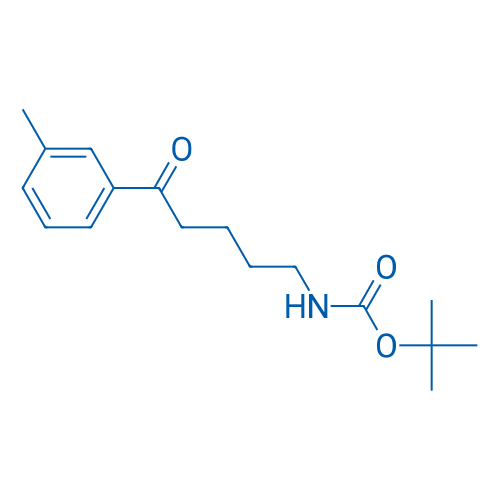 tert-Butyl N-[5-(3-methylphenyl)-5-oxopentyl]carbamate 1g