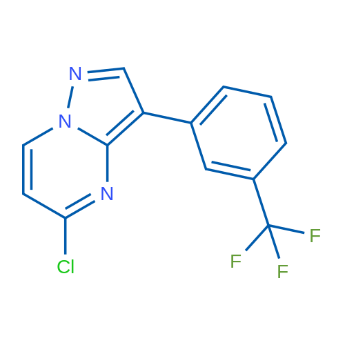 5-Chloro-3-(3-(trifluoromethyl)phenyl)pyrazolo[1,5-a]pyrimidine 1g