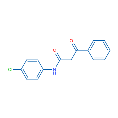 N-(4-Chlorophenyl)-b-oxo-benzenepropanamide 1g