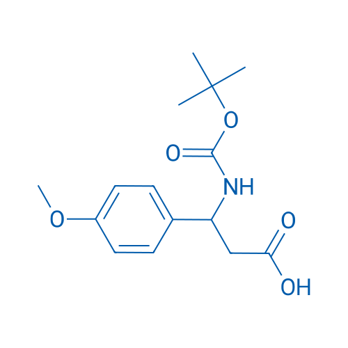3-((tert-Butoxycarbonyl)amino)-3-(4-methoxyphenyl)propanoic acid 250mg