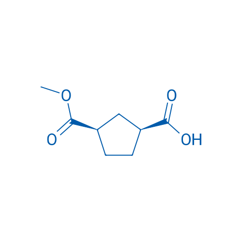 (1S,3R)-3-(Methoxycarbonyl)cyclopentanecarboxylic acid 100mg