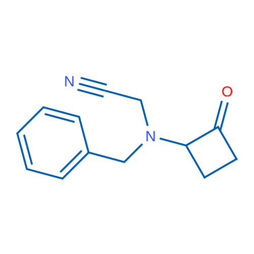 2-(Benzyl(2-oxocyclobutyl)amino)acetonitrile 1g