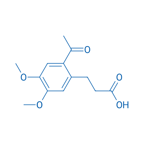 3-(2-Acetyl-4,5-dimethoxyphenyl)propanoic acid 5g