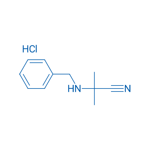 2-(Benzylamino)-2-methylpropanenitrile hydrochloride 1g