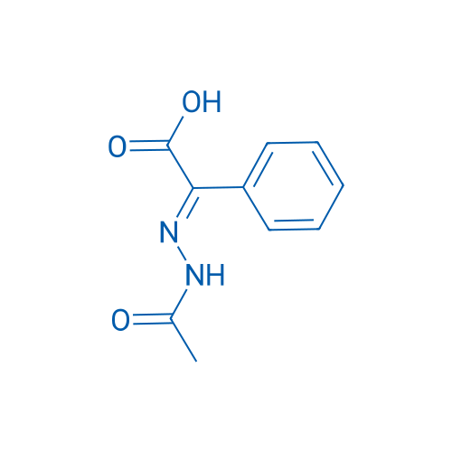 (E)-2-(2-Acetylhydrazono)-2-phenylacetic acid 250mg