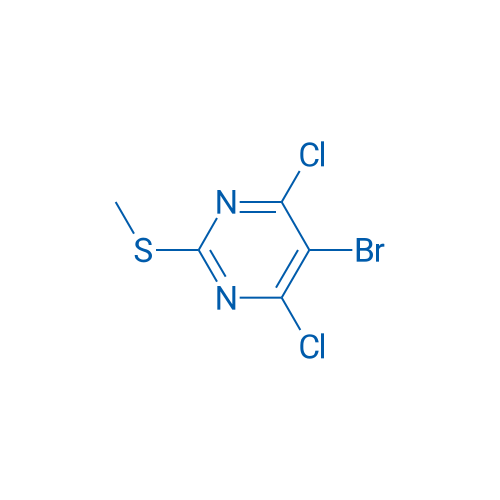 5-Bromo-4,6-dichloro-2-(methylthio)pyrimidine 50mg