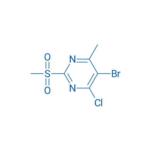 5-Bromo-4-chloro-6-methyl-2-(methylsulfonyl)pyrimidine 1g