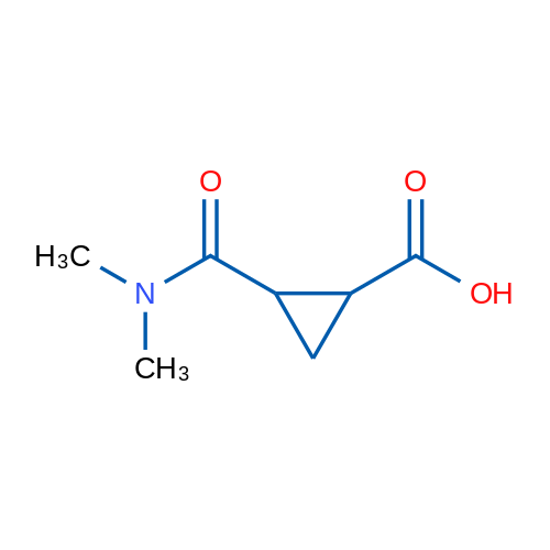 2-(Dimethylcarbamoyl)cyclopropanecarboxylic acid 1g